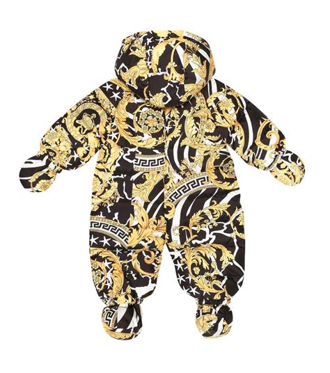 baby clothes versace|versace baby onsie.